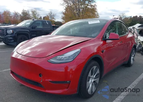 2021 Tesla Model Y Long Range Dual Motor All-Wheel Drive from USA, damaged, VIN 5YJYGDEE9MF208671